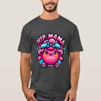 Hip Mamma Crew för Mor pojke T Shirt