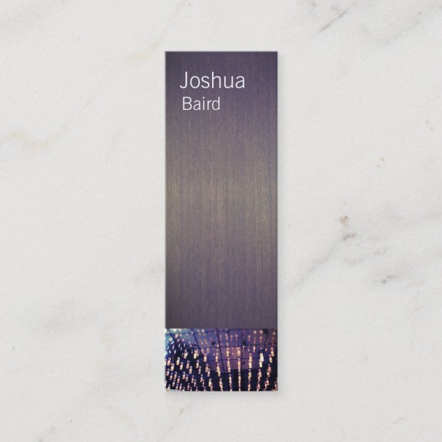 Hip Musician Mini Affärskort Visitkort (Framsida)