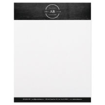 HIP och EDGY MONOGRAM-LOGOTYP med ARROW på BLACK W