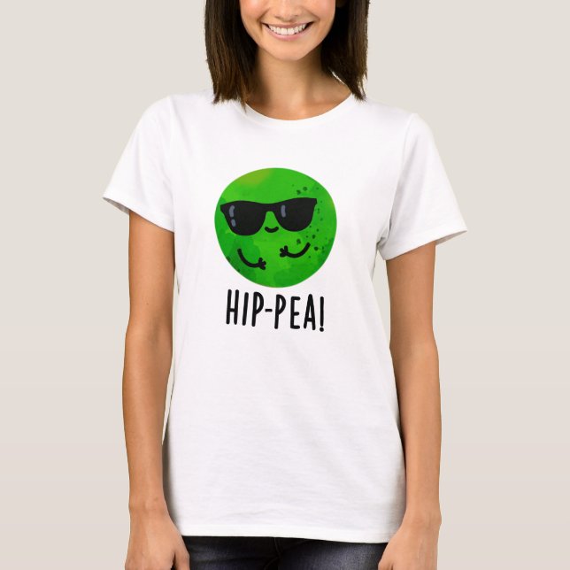 Hip-pea Funny Hip Pea Pun T Shirt (Framsida)