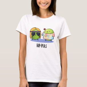Hip-peas Funny Hippie Peas Pun T Shirt