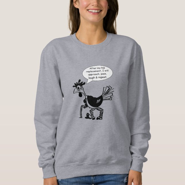 Hip Replacement kirurgi - Roligt offert T Shirt (Framsida)