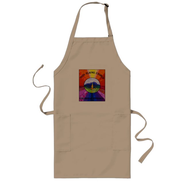 HiP Serving for Food Justice Apron Långt Förkläde (Framsidan)