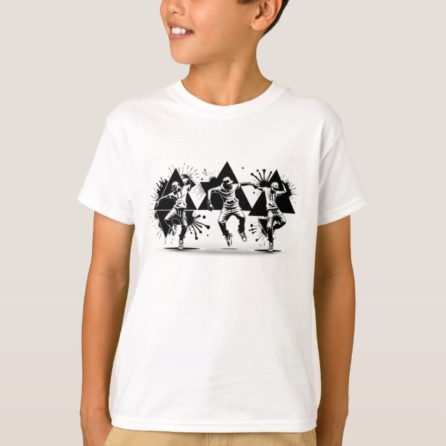 Hip-Skutt BW T Shirt (Framsida)