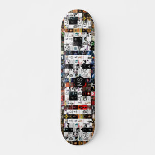 Hip-Skutt-formgivning Mini Skateboard Bräda 18,5 Cm