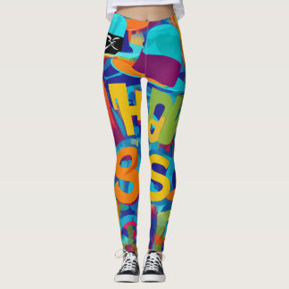 Hip-Skutt Stil Leggings