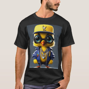 Hip-Skutt Tweety Bird 3D Model T-Shirt