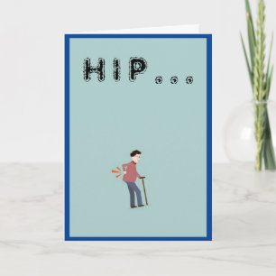 Hip Surgery Card Kort