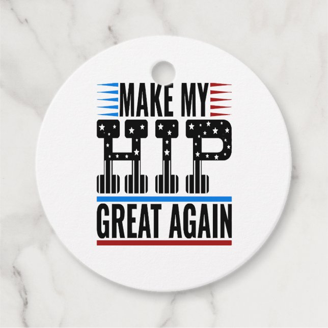 Hip Surgery Gåvor Etiketter (Framsida)