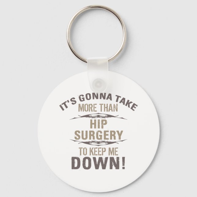 Hip Surgery Humor Nyckelring (Framsida)