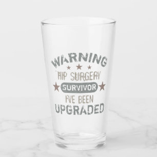 Hip Surgery Humor uppgraderad Glaskopp