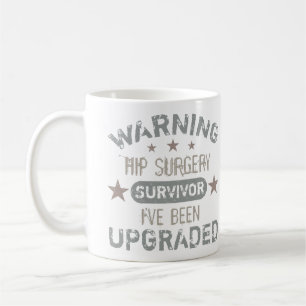 Hip Surgery Humor uppgraderad Kaffemugg