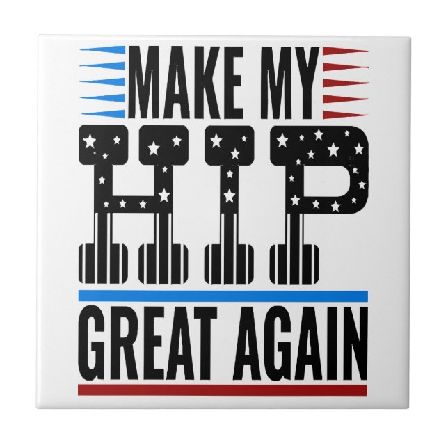 Hip Surgery Kakelplatta (Framsidan)