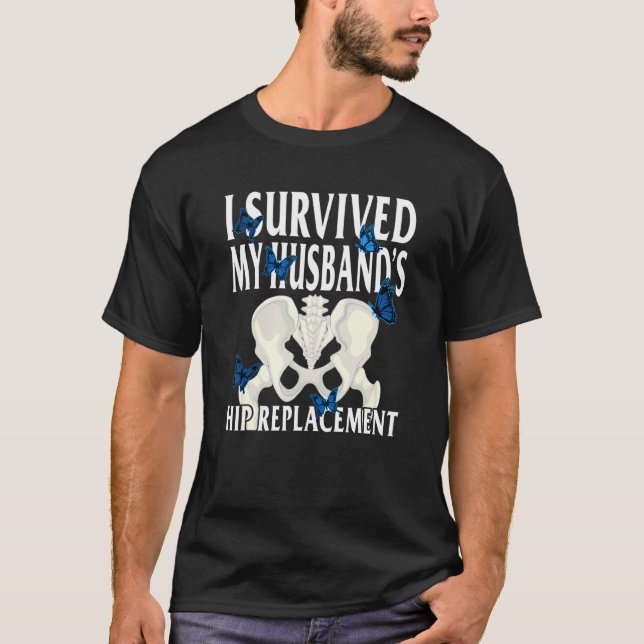 Hip Surgery Mitt Make Hip Replacement Bionic Br T Shirt (Framsida)