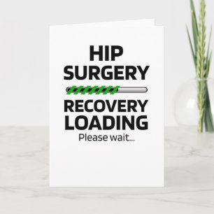 Hip Surgery Recovery Gift Höftersättningsgåva Kort