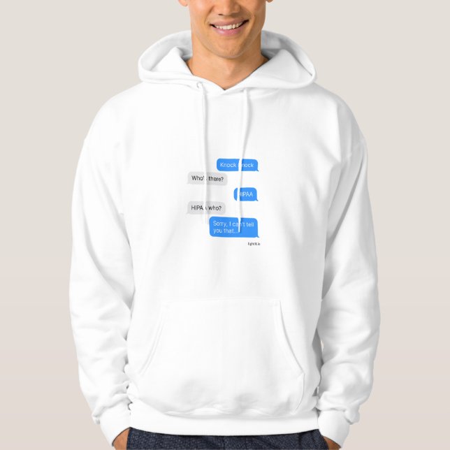 HIPAA Compliant Hoodie (Framsida)