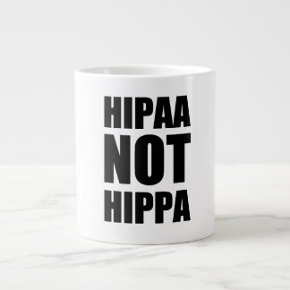 HIPAA inte HIPPA Mugg Jumbo Mugg