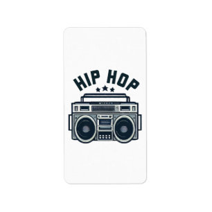 Hiphop Adressetikett