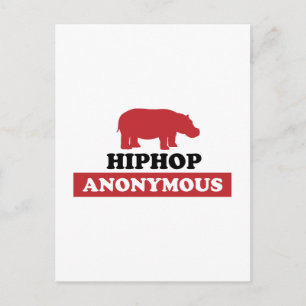 HipHop Anonymous Vykort