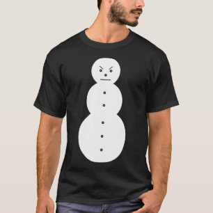 Hiphop Arg Snögubbe jul T Shirt