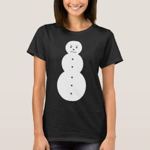 Hiphop Arg Snögubbe jul T Shirt