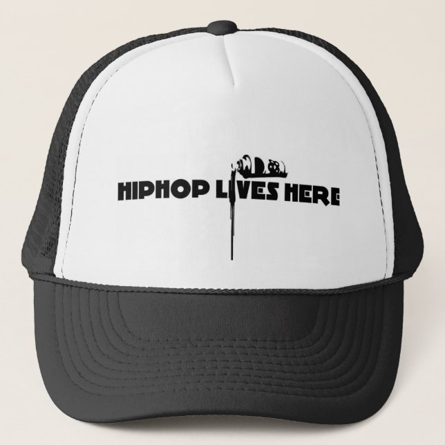 hiphop bor här keps (Framsida)