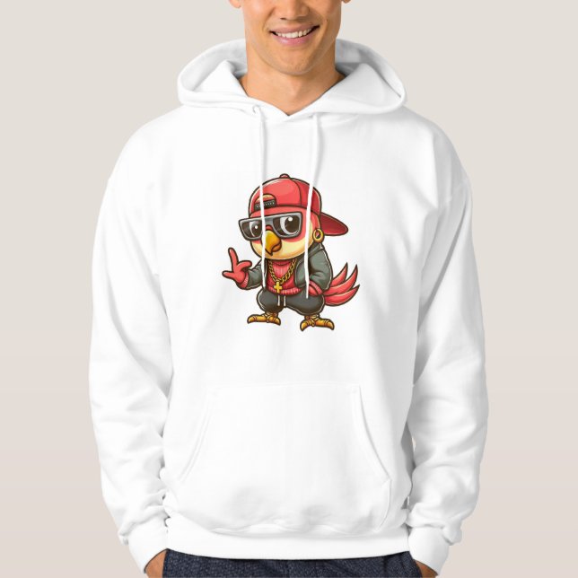 HipHop Caique Vibes Hoodie (Framsida)