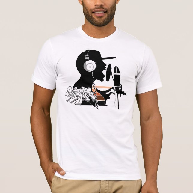 Hiphop collage tee (Framsida)