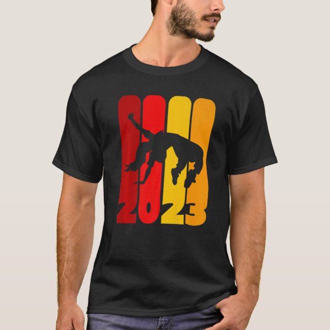 Hiphop Dancer Dancing 2023 Breaking B Girl T Shirt (Framsida)