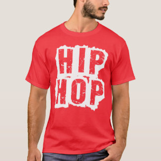 hiphop djärvt design vintage t shirt