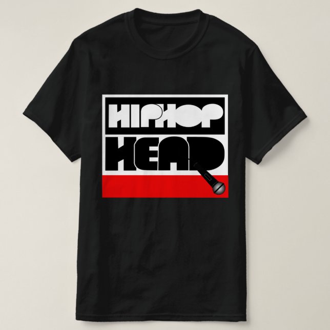 HipHop drop the mic T Shirt (Design framsida)