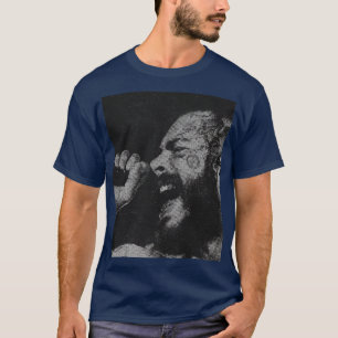 Hiphop efter malone rapper t shirt