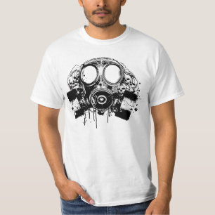 Hiphop gasmask t-shirt