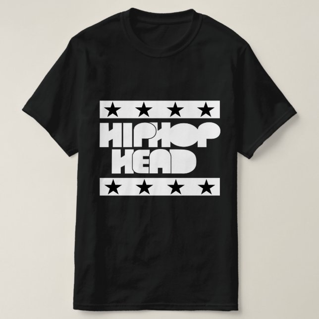 HipHop Head All-Star T Shirt (Design framsida)