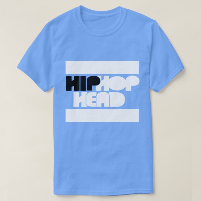 HipHop Head-älskare T Shirt (Design framsida)