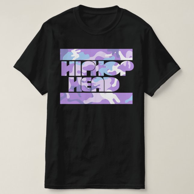 HipHop Head Guerilla  T Shirt (Design framsida)