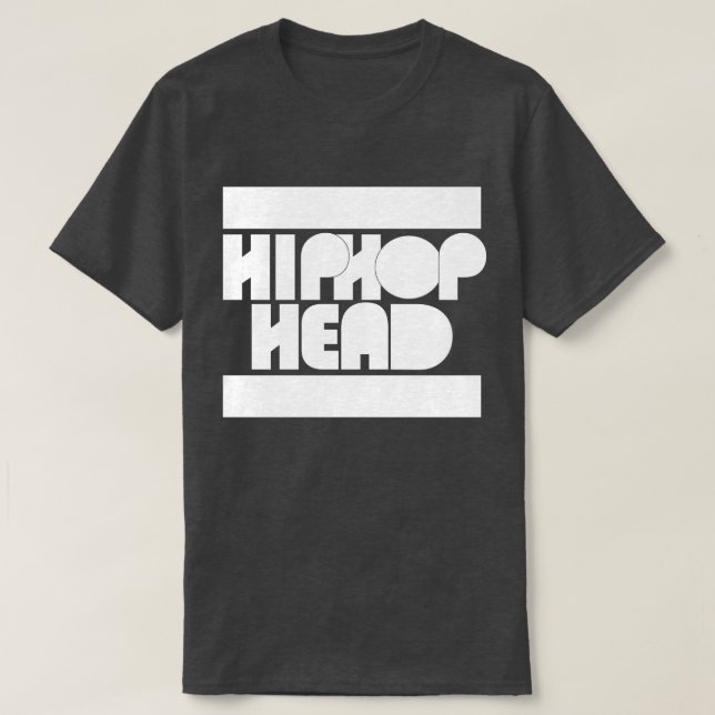 Hiphop Head T-Shirt (Design framsida)