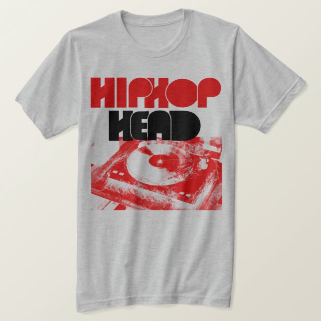 HipHop Head till Infinity T Shirt (Design framsida)