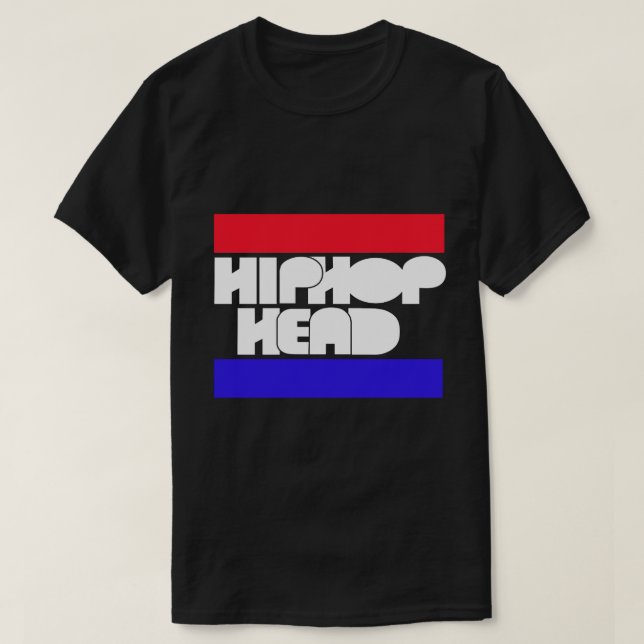 HipHop Head USA  T Shirt (Design framsida)