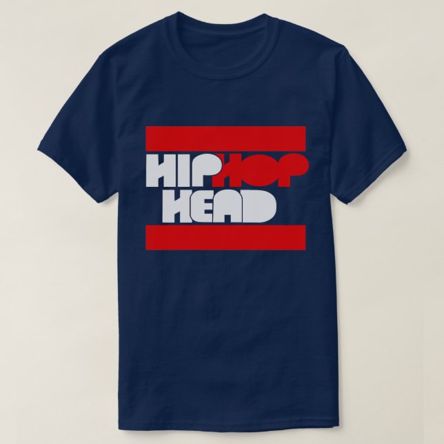 HipHop Huvud Fiende T Shirt (Design framsida)