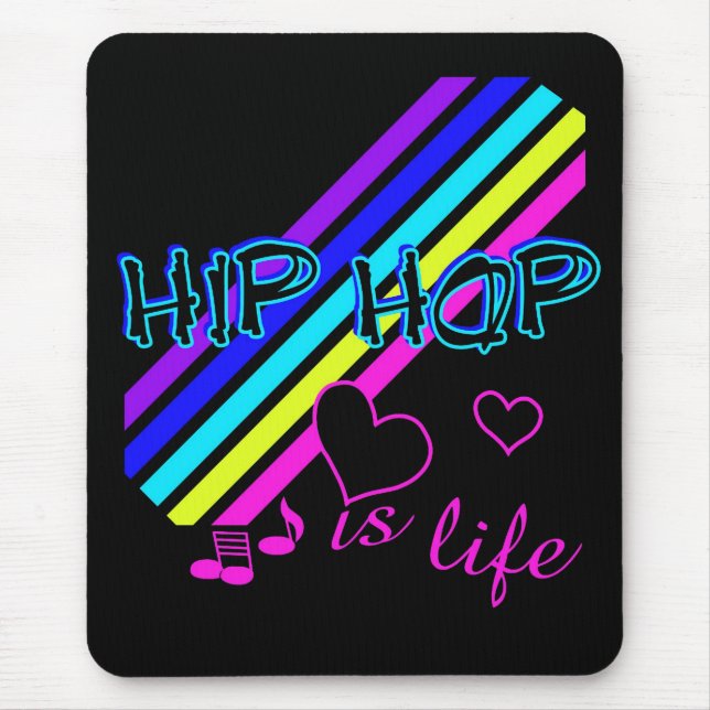 HipHop mousepad Musmatta (Framsidan)