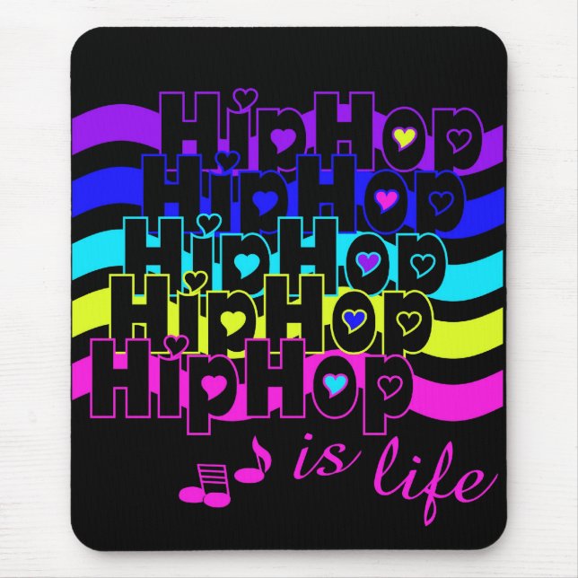 HipHop moussepad Musmatta (Framsidan)