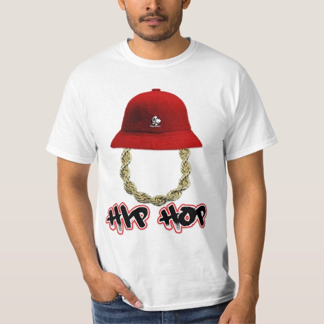 HipHop OG 2 WHT T Shirt (Framsida)