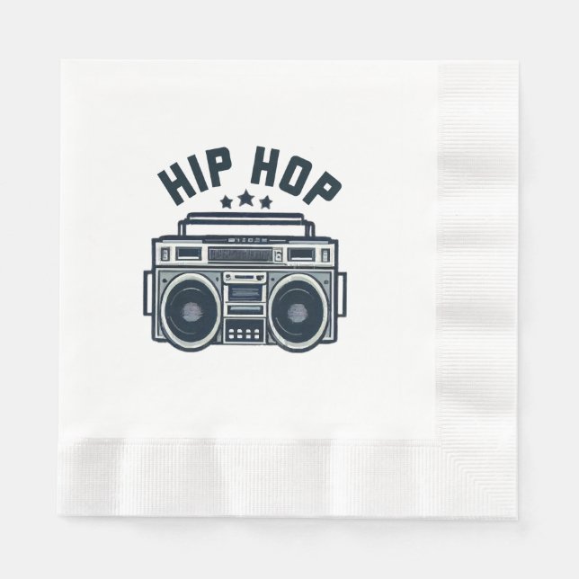 Hiphop Pappersservett (Framsidan)