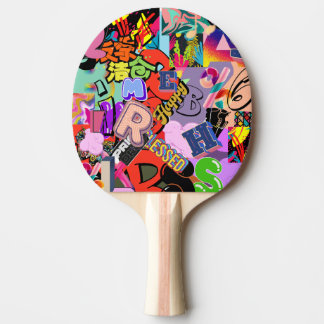Hiphop ping pong pingisracket