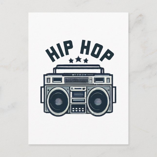 Hiphop Vykort (Framsida)