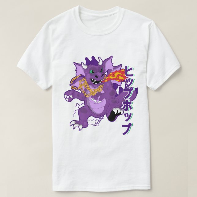 HiphopKaiju T Shirt (Design framsida)