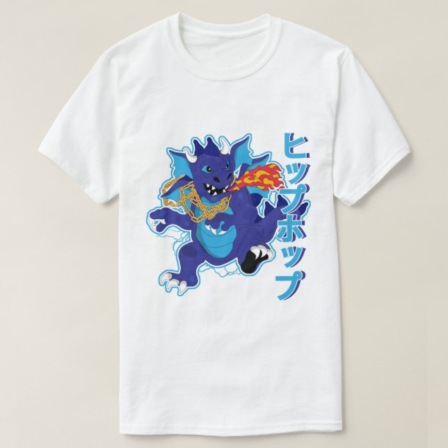 HiphopKaiju T Shirt (Design framsida)