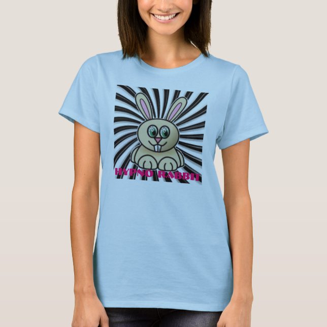hipnorabbit Hypno kanin Tee Shirt (Framsida)