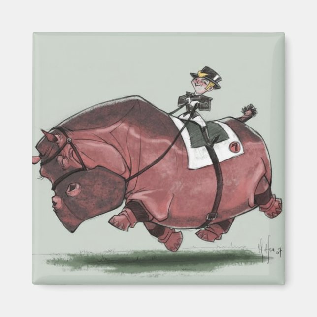 Hippestrian Magnet (Framsidan)